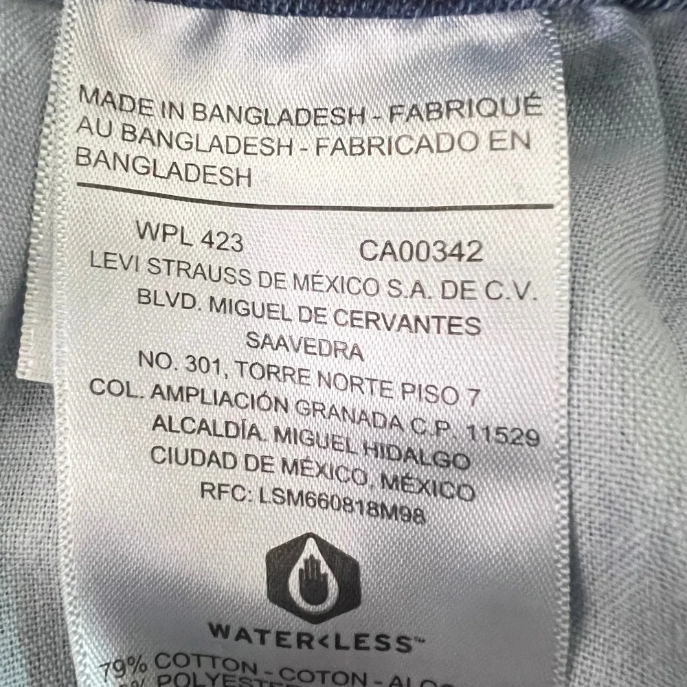 Denizen Levi's High Rise Skinny Jeans 8M Blue Medium Wash Denim Everyday